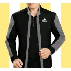 Pusat Jaket Jas - Blazer Pria Online - Jaket Pria JZ Add Hitam-Abu
