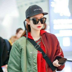 Qi Wei dengan Topi Bisbol dengan Pria Panjang Huruf Topi Pantai Outdoor Topi Bengkok Kepribadian Topi Runcing Grosir-Intl
