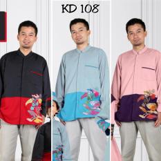 Qonitah Project KD 108 Size L Original Keke Busana Koko Dewasa Lengan Panjang Balotely Sarimbit 04 Busana Muslim Baju Muslim Branded