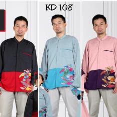 Qonitah Project KD 108 Size M Original Keke Busana Koko Dewasa Lengan Panjang Balotely Sarimbit 04 Busana Muslim Baju Muslim Branded