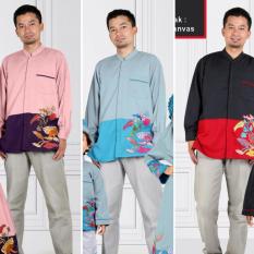 Qonitah Project KD 108 Size S Original Keke Busana Koko Dewasa Lengan Panjang Balotely Sarimbit 04 Busana Muslim Baju Muslim Branded
