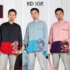 Qonitah Project KD 108 Size XL Original Keke Busana Koko Dewasa Lengan Panjang Balotely Sarimbit 04 Busana Muslim Baju Muslim Branded