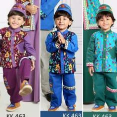 Qonitah Project KK 466 Size 2 Original Keke Busana Koko Anak Lengan Panjang