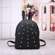 PROMO+TURUN HARGA QQ121815SN Black RANSEL TAS IMPORT WANITA MURAH BEST SELLER