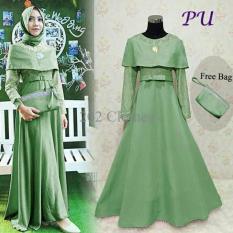 Queen Gamis Kebaya Pesta Karena Baloteli Ori Baju Pesta Gamis Brukat Hijau