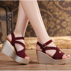 QUEEN: High Heels LS31 - Merah