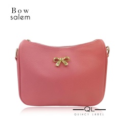 Quincy Label Bow Women Sling Bag / Pu Leather - Salem