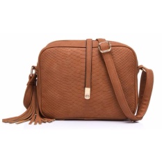 Quincy Label - EMMA Import Women Sling Bag - Brown