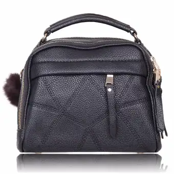 Quincy Label - Tas Pom - Pom Import / Women Fashion Bag - Black