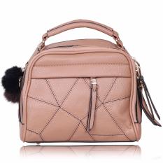 Quincy - Tas Pom - Pom Import / Women Fashion Bag Type 2 - Brown