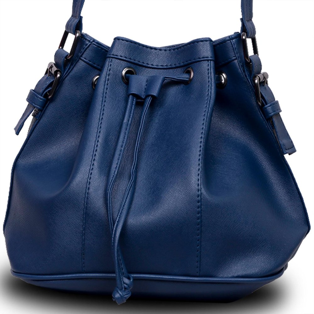 QuincyLabel Paris Bucket Bag - Navy