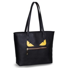 QuincyLabel Tote Monster - Black