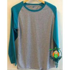 Raglan Lengan Panjang / Reglan Polos #Abu-Tosca