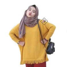 Raida Blouse Sweater Wanita Rajut PROMO MURAH Best Seller Fashion