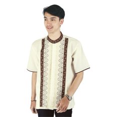 Raindoz Baju Koko /Pakaian Muslim Pria RYRx007 Metagofie Cream
