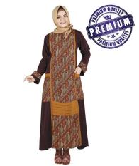 Raindoz Baju Muslim Sarimbit Wanita Cokelat - RYK 001