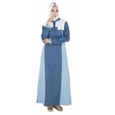 Raindoz Busana Muslim Wanita Balqis RGS 047 - Biru