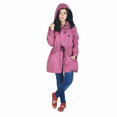 Raindoz Jaket Parka Wanita Shizuka RDS 037 - Pink