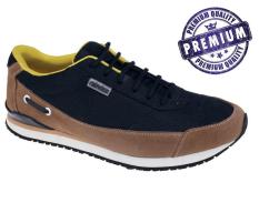 Raindoz Sepatu Running Pria Biru cokelat - RDF 022