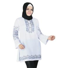 Raindoz TipeRaindoz RGS 053 Busana Muslim Couple Couple-Cotton Kelly Putih
