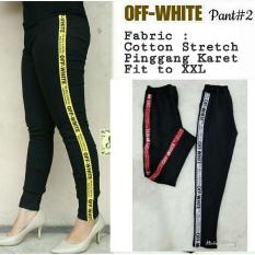 Raja Baju - Jegging Jumbo Off White Pants/ Celana Panjang Jumbo Wanita / Jumbo Off White Pants