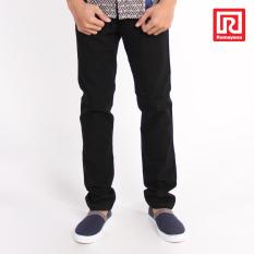 Ramayana - A/X House - Celana Chino Panjang Pria Stretch Hitam - A/X House (07972039)