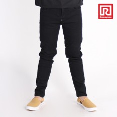 Ramayana - A/X House - Celana Jeans Panjang Pria Slim Fit Denim Stretch black - A/X House (07972911))