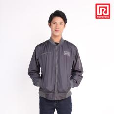 Ramayana - Diesel House - Jaket Bomber Parasut Aplikasi Abu Tua - Diesel House (07971659)