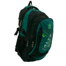 Ransel backpack Alto JV_JV-71824A-1 hitam tosca + weather shield