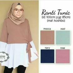 RANTI TUNIK TUNIC - BAJU ATASAN MUSLIM WANITA MURAH I 02