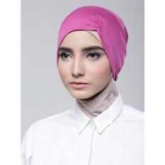 Razha Inner Ciput Swing Daleman Jilbab Kerut Ala Risty Tagor Fuchsia