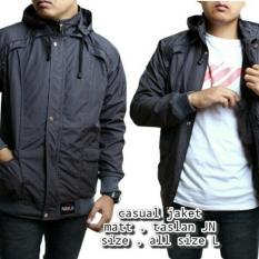 RCH Jaket Hoodie Ziper Casual Pria Termurah