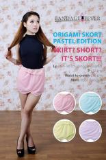 Ready Bawahan Murah Surabaya Origami Skort Pastel Edition