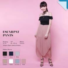 Ready Bawahan Wanita Murah Surabaya Celana Escarpat Pants Pink