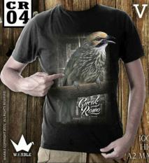 Ready Kaos Burung Unisex Murah Surabaya 003 Soft Katun Dingin