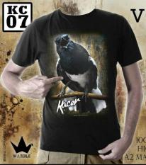 Ready Kaos Burung Unisex Murah Surabaya 038 Soft Katun Dingin