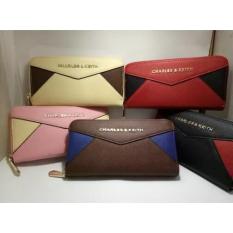 Ready Tas Dompet Wanita Cewek Branded Import Charles And Keith Ck Wallet