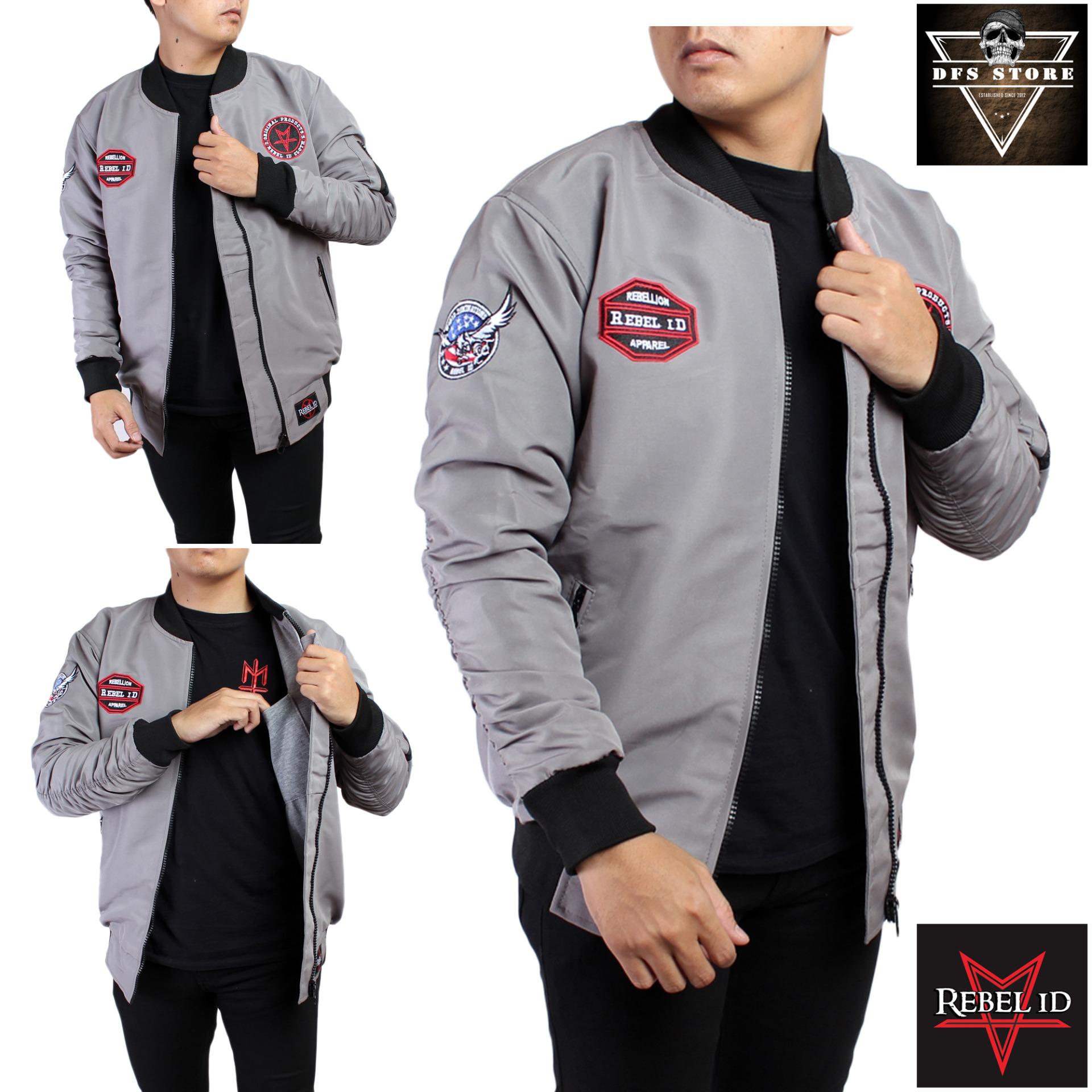 DFS JAKET BOMBER WATERPROOF / ANTIAIR - REBEL ID WORLD DOMINATION