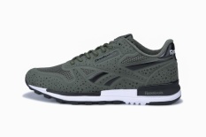 Reebok Sepatu Kasual Pria SUBLITE Super Duo Berjalan Sepatu Pria Reebok Ultra Kering Bernapas Menjalankan Sepatu (Hijau Army) -Intl
