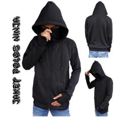 refill stuff Jaket Ninja Pria - Hitam