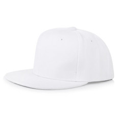 Retro Hitam Polos Datar Papan Lampu Topi Hip Hop Korea Benn Topi (Putih)