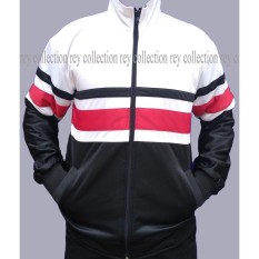 REY Jaket Tracktop Premium Best Seller white black