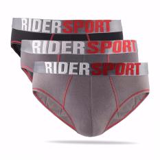 Rider Sport R337B Briefs 3 pcs - Celana Dalam Pria - Multicolor