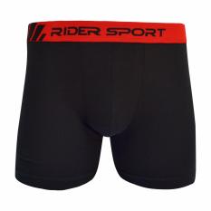 Rider Sport R763B Boxer - 1 pcs - Hitam - Celana Dalam Pria