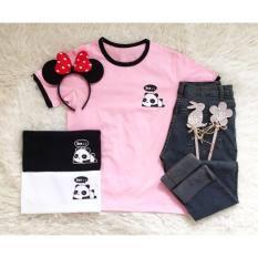 RINGER PANDA TIDUR #HAE2804 T-shirt Wanita / Kaos Cewek / Tumblr Tee Cewek / Kaos Wanita Murah / Baju Wanita Murah / Kaos Lengan Pendek / Kaos Oblong / Kaos Tulisan