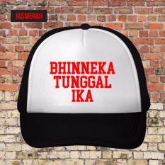 RLUCK8888 Mesh Trucker Bhinneka Tunggal Ika - Hitam Putih