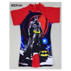 RNKD54 - Baju Renang Anak Laki Batman Gotham City