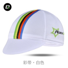 ROCKBROS Bersepeda Sepeda Olahraga Bike Headband Cap Hat Bersepeda Topi Peralatan Memakai Helm Multicolor 7 Gaya Bandana Bajak Laut (Pelangi Putih) -Intl