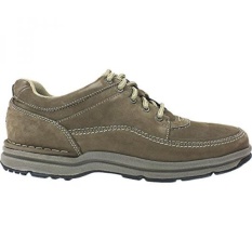 Rockport Pria Dunia Tour Klasik-Edisi Terbatas Olive Nubuck 10 Medium-Internasional