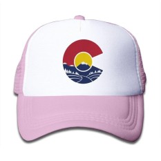 Rocky Gunung Colorado C Balita Tabir Surya Sopir Truk Topi Gaya Besar untuk Anak-anak-Internasional